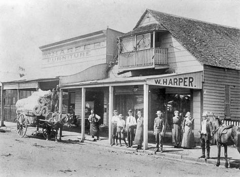 W. Harper, furniture, Brisbane Street, Ipswich, 1920s 1920s Britain, Ipswich Qld, South Bank Brisbane, Colonial Australia, Vintage Australia, Brunswick Street, Ipswich Town, Brisbane Queensland, Australian History