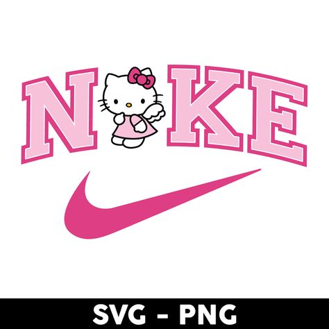 Hello Kitty T Shirt Design, Hello Kitty Tshirt Design, Hello Kitty Shirt Design, Nike Sublimation Design, Nike T Shirt Design, Hello Kitty Sublimation, Nike Tshirt Design, Nike Logo Art Design, Hello Kitty Nike