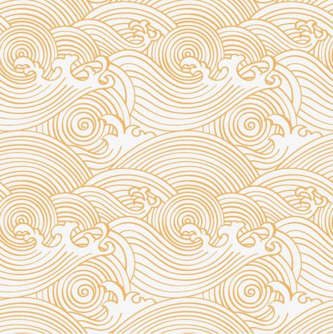 Asian Design Pattern, Clouds Png, Golden Clouds, Png Pattern, Asian Pattern, Ink Link, Japan Pattern, Wave Drawing, 달력 디자인