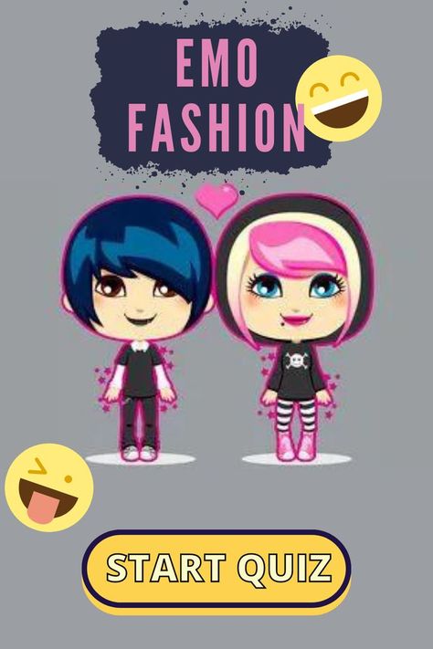 How should you dress to reflect your love of the emo culture? Answer a few quick questions and you will get a personalized outfit that's just perfect! 😘 Emo fashion 2000s. Emo fashion boys. Emo fashion boys punk rock. #Quizony #quiz #Fashion #Clothing #Clothes #personalStyleQuiz #emoHashion # Punk Boy Outfits, Emo Fashion 2000s, Emo Boy 2000s, Emo Fashion Boys, Emo Style 2000s, Emo Boys 2000s, Emo Outfits 2000s, 2000s Emo Boy, 2000 Emo