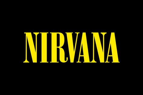 Nirvana Font - Dafont Free Nirvana Font, Foo Fighters Logo, Music Band Logo, Oasis Logo, Nirvana Logo, Metallica Logo, Stencil Font, Logo Font, Commercial Fonts