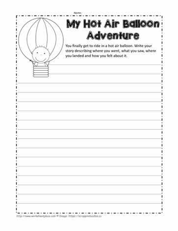 Hot Air Balloon History, Hot Air Balloon Worksheets, Hot Air Balloon Activities, Grade 4 English, Autumn Mosaic, Paragraph Writing Worksheets, Paragraph Worksheets, Class Worksheets, Narrative Prompts