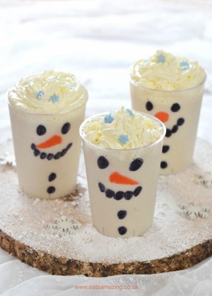 Healthy Christmas Snacks For Kids, Christmas Snacks For Kids, Fun Christmas Drinks, Healthy Christmas Snacks, North Pole Breakfast, Winter Snack, Kid Foods, New Year's Desserts, Foods Ideas