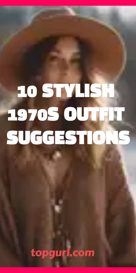 Explore new outfit possibilities by exploring a collection of ’70s fashion inspiration. Embrace the signature trends of that era and infuse your wardrobe with a touch of retro charm. Step into the world of ’70s style and curate a look that is uniquely yours! 70s Style Inspo Women, Outfits From The 70s 1970s Street Styles, 70s Style Women Outfit Ideas, 70s Vogue Fashion, Actual 70s Outfits, Seventies Party Outfit, 70s Aesthetic Clothing, 70s Dress Aesthetic, 70s Theme Outfit Women