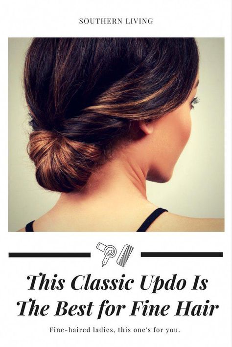 This Classic Updo Is The Best For Fine Hair #thinninghair Fine Hair Updo, Long Fine Hair, Hot Wedding, Short Hairstyles Fine, Classic Updo, Foam Rollers, Very Short Hair, Short Hair Updo, Undercut Hairstyles