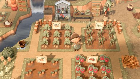 laura🌿 comms open📌 on Twitter: "my farm is finally coming together🍅 – #acnh #animalcrossing #acnhinspo… " Acnh Cottagecore Farm, Farm Acnh Ideas, Farms Acnh, Acnh Vegetable Garden Layout Ideas, Acne Farm Ideas, Acnh Crops Farm, Farm Ideas Acnh, Acnh Garden Layout Ideas, Acnh Farm Area