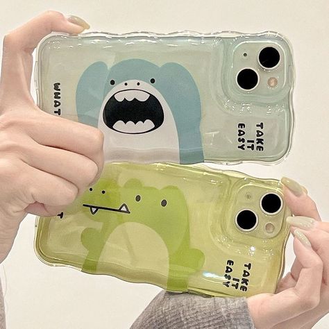 Cute Crocodile Matching Phone Case Cute Phone Cases Matching, Match Phone Case, I Phone 13 Cases, Phone Cases Matching, Matching Iphone Case, Cute Crocodile, Iphone Selfie, Phone Case Diy Paint, Kawaii Store