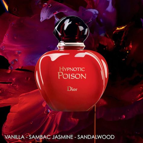 Hypnotic Dior, Hypnotic Poison Dior, Poison Perfume, Perfume Dior, Perfume Floral, Dior Perfume, Warm Fragrance, Vanilla Fragrance, Floral Fragrance