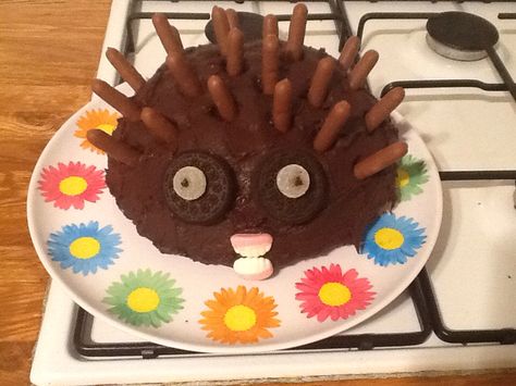 My very own hedgehog cake! Essen, Porcupine Cake, Goofy Cake, Scary Cakes, Ugly Cakes, Hedgehog Cake, Cake Fails, Funny Birthday Cakes, 21st Birthday Cake