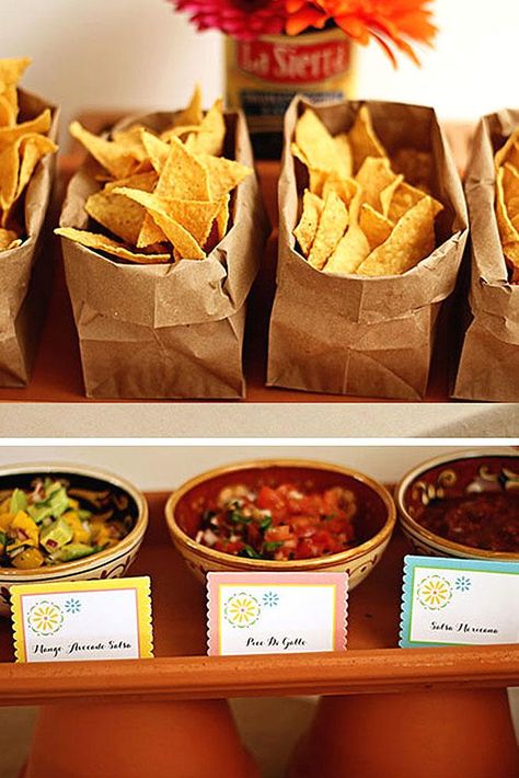 How To Decorate Wedding Taco Bar | Page 2 of 9 | Wedding Forward Tacobar Party, Nachos Bar, Taco Bar Wedding, Party Food Catering, Taco Bar Party, Mexican Birthday Parties, Nacho Bar, Mexican Fiesta Party, Fiesta Birthday Party