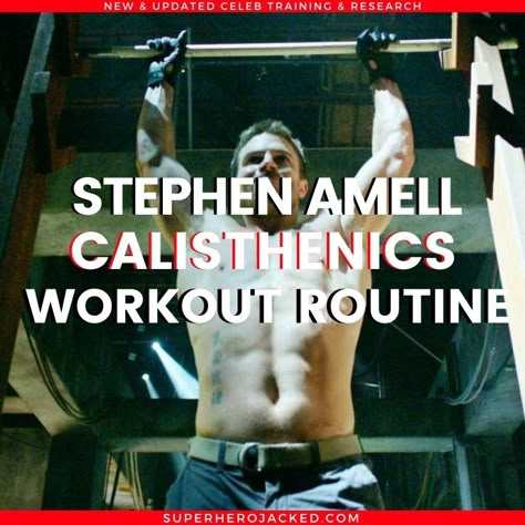 Stephen Amell Workout, Superhero Workouts, Arrow Workout, Calisthenics Workout Program, Calisthenics Workouts, Total Body Workout Plan, Calisthenics Program, Calisthenics Routine, Superhero Jacked