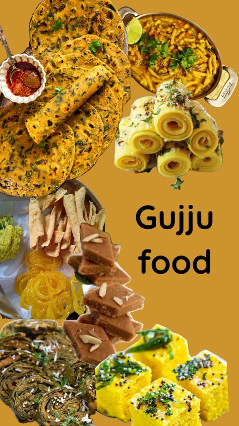 #food #gujarati #foodlover Gujarati Aesthetic, Gujarati Cuisine, Famous Dishes, Traditional Indian Food, Photos Collage, Gujarati Food, Gujarati Recipes, Aesthetic Collage, Traditional Indian