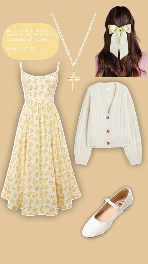 Spring Outfits Floral, Cute Summer Fits Modest, Modest Disney Outfits, Cute Preppy Summer Outfits, Biblical Outfits, Modest Teen Outfits, Cute Modest Outfits For School, Girly Outfits Modest, Christian Outfits Church