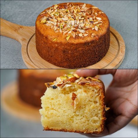 Mawa Cake Recipe, Cake Recipes Without Oven, Cake Without Oven, Cake Sponge, Eggless Cake Recipe, Non Veg, Eggless Cake, Milk Cake, Cardamom Powder