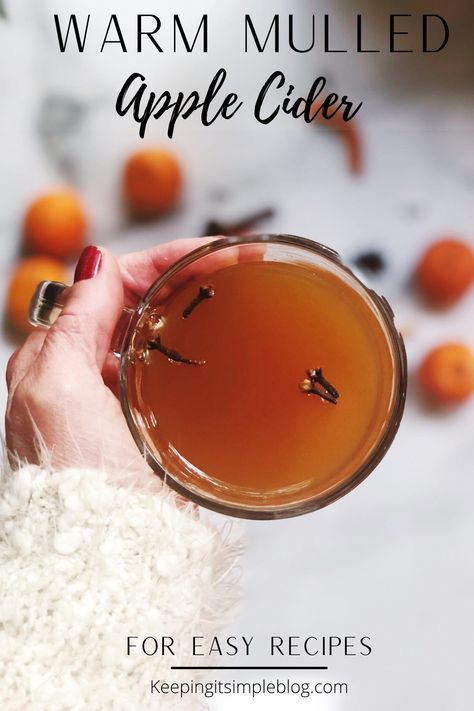 Ina Garten, Spiced Apple Cider Recipe, Mulled Cider Recipe, Mulled Apple Cider, Apple Cider Recipe, Warm Apple Cider, Mulling Spices, Spiced Apple Cider, Mulled Cider