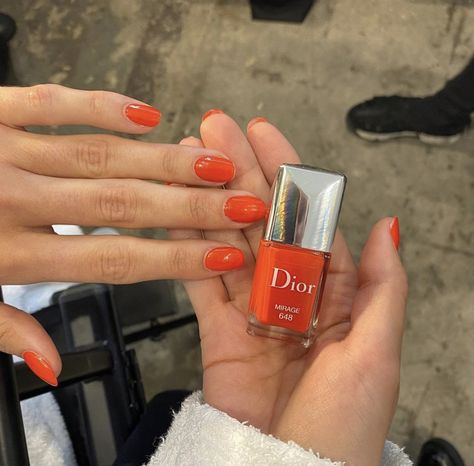 Replica Perfume, Iris Law, Nail Jewelry, Orange Nails, Aperol Spritz, Swag Nails, Makeup Nails, Nails Inspiration, Pretty Nails