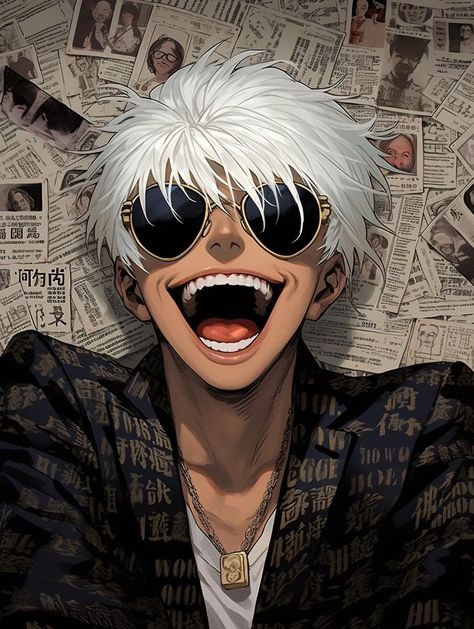 Mobile Cartoon, Gojo Saturo, Haha Photos, Cartoon Body, Anime Picture Hd, Anime Photo Profile Dark, Joker Artwork, Anime Boy Sketch, Recent Anime