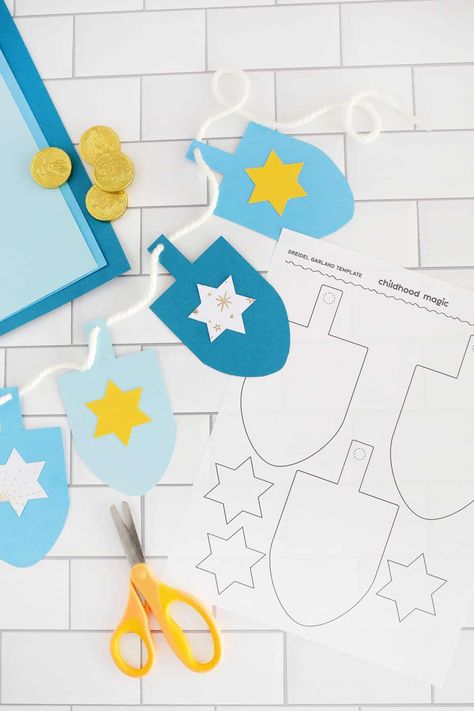 Dreidel Template - Childhood Magic Dreidel Template, Hanukkah Activities Preschool, Dreidel Craft, Hanukkah Craft, Hannukah Crafts, Hanukkah Game, Hanukkah Ideas, Hanukkah Activites, Hanukkah For Kids