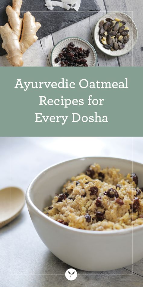 Cooking fresh food is one of the most important ways we can nourish ourselves. And what is easier to make than oatmeal? Save these dosha-balancing oatmeal recipes for a bit of breakfast inspiration!