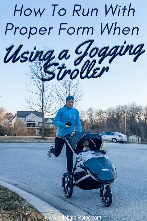 Running with a jogging stroller is challenging in many ways. One issue is running form. Running with a stroller is different than running alone, but its important to run with proper form when using a jogging stroller. Jogging Plan, Pregnancy Running Plan, Stroller Workout, Running While Pregnant, Running Workout Plan, Bob Stroller, Bob Jogging Stroller, Running With Stroller, Become A Runner