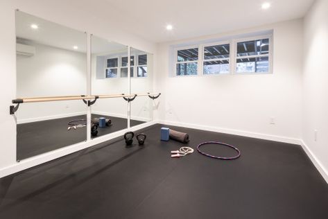 The Best Home Dance Studio and Exercise Space Ideas for Spare Rooms In Home Ballet Studio, Dance Room Ideas In House, Home Ballet Studio, Boho 2024, Ballet Room, Exercise Space, Dance Studio Design, Home Dance Studio, Dance Room