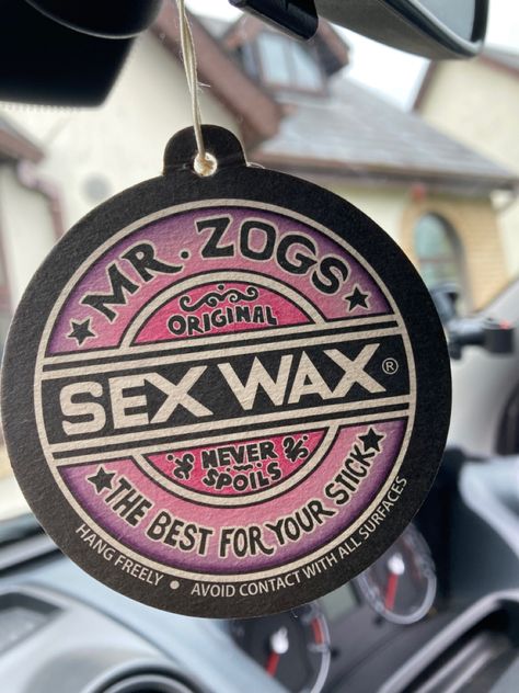 #surfwax #car #surf #mrzogs #sexwax Aesthetic Car Freshener, Aesthetic Air Freshener, Car Air Freshener Aesthetic, Air Freshener Aesthetic, Best Car Air Freshener, Car Air Freshner, Car Vibes, Car Interior Diy, Passenger Princess