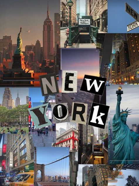 New York New York Collage, New York Vibes, New York Wallpaper, York Wallpaper, New York Photos, Nyc Life, New York Aesthetic, New York Life, New York City Travel