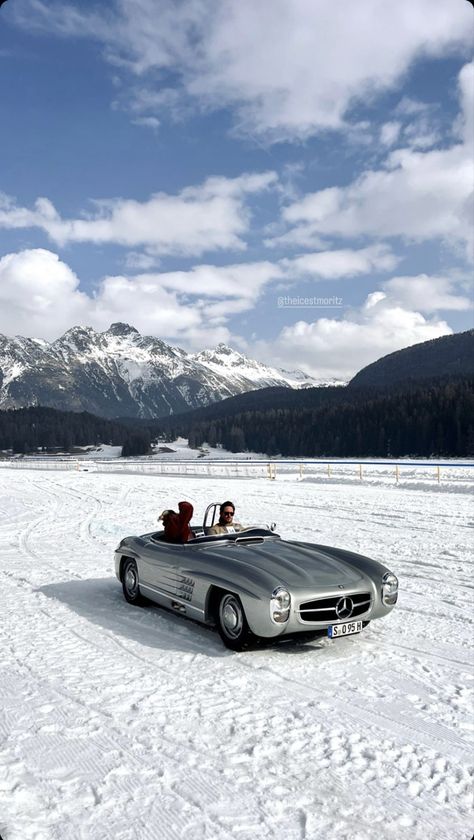 Mountain Interiors, Apres Ski Party, Scenic Travel, Snow Trip, St Moritz, Ski Season, Classy Cars, Future Lifestyle, Car Culture