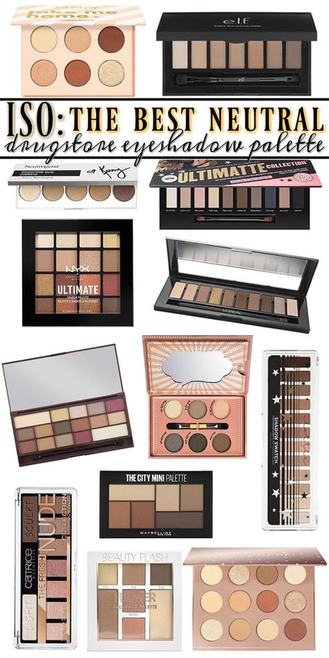 What is the best, most affordable, work-safe, neutral eyeshadow palette at the drugstore? Best Natural Eyeshadow Palette, Best Drugstore Eyeshadow, Affordable Eyeshadow Palettes, Maybelline Eyeshadow Palette, Drugstore Eyeshadow Palette, Drugstore Eyeshadow, Natural Eyeshadow Palette, Everyday Eyeshadow, 2022 Makeup