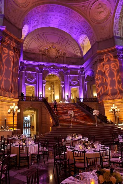 Prom Venues, Wedding Salon, Events Place, Royal Party, Prom Theme, Wedding Mandap, San Francisco City Hall, Venue Decorations, City Hall Wedding