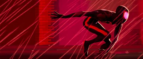 Miles Across The Spiderverse, Spiderverse Screencaps, Spider Man Across The Spider Verse, Chibi Wallpaper, Wallpaper Notebook, Miles Morales Spiderman, Across The Spider Verse, Ultimate Spiderman, Animation Movie