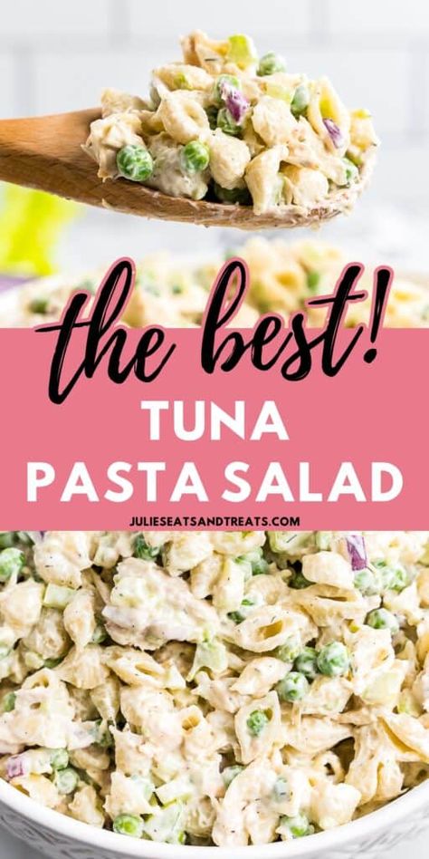 Tuna Pasta Salad Recipes, I Lost 100 Pounds, Tuna Macaroni Salad, Creamy Tuna Pasta, Tuna Pasta Salad, Tuna Salad Pasta, Creamy Dressing, Tuna Salad Recipe, Tuna Pasta