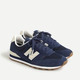 The Four Pairs of Sneakers that I'm Reaching for Most | Brooklyn Blonde Nb Sneakers, New Balance 996, Navy Blue Sneakers, New Balance Blue, University Outfit, Shoe Shopping, Balance Sneakers, New Balance 574, Fall Capsule Wardrobe