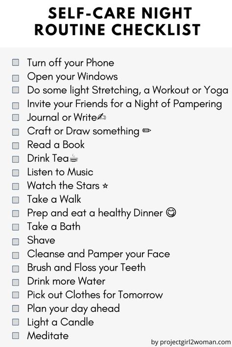 Night Before Birthday Routine, Easy Night Routine, That Girl Night Routine, Perfect Day Routine, Self Care Night Ideas, Night Routine Checklist, Night Habits, Self Care Night Routine, Night Routine Ideas