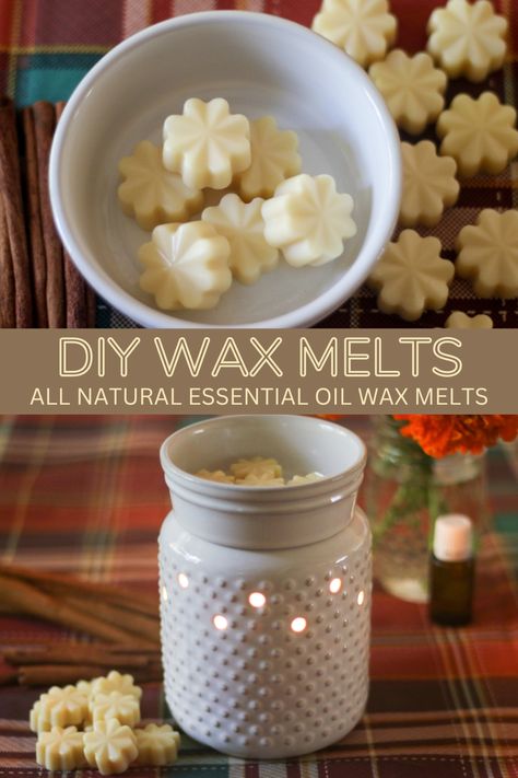 Homemade wax melts are easy to make and make great gifts! In this blog post, you will learn how to make melts with natural essential oils. Diy Scentsy Wax Melts, Diy Wax Melts Essential Oils, Diy Scented Wax Melts, Wax Melts Diy Recipes, Make Your Own Wax Melts, Candle Making With Essential Oils, Make Wax Melts, Candle Fragrance Recipes Wax Melts, Diy Candle Melts How To Make