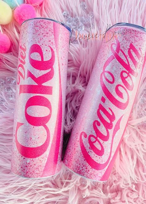 Soda Tumbler/Diet Soda Tumbler/Sublimated Tumbler/Custom Tumbler/Pink #sublimationdesigns #tumblerdesigns #vinyldesigns #sublimationideas #tumblerwraps #svg Tumbler Cup Design Ideas, Pink Tumbler Ideas, Cute Tumbler Ideas, Sublimation Tumbler Ideas, Sublimated Tumblers, Tumblr Cup, Pink Tumbler, Disney Cups, Custom Starbucks Cup