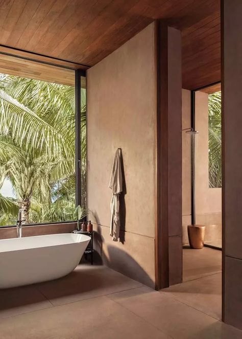 Villa Pacifico | One&Only Mandarina Bali Beach House, 1 Hotel, Bali Beaches, Bali Hotels, Interior Design Work, Spa Tub, Bathroom Design Luxury, Hotel Interior, Luxury Accommodation