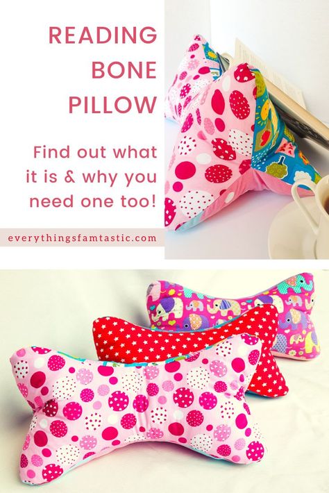 Reading Pillow Pattern, Travel Pillow Diy, Neck Pillow Pattern, Simple Sewing Pattern, Bone Pillow, Beginners Sewing, Diy Pillow, Neck Support Pillow, Pillow Tutorial