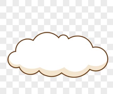 Cloud Shapes Template, Cloud Cartoon Cute, Chili Base, Cloud Cartoon, Cloud Sticker, White Backround, Cute Clouds, Kawaii Cloud, Futurisme Retro