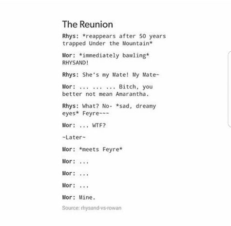 Bitch it better not be Amarantha Rhys And Amarantha Acotar, Sarah J Maas Funny, Amarantha Acotar, Feyre Darling, Acotar Funny, Acotar Series, A Court Of Wings And Ruin, Sarah J Maas Books, Night Court