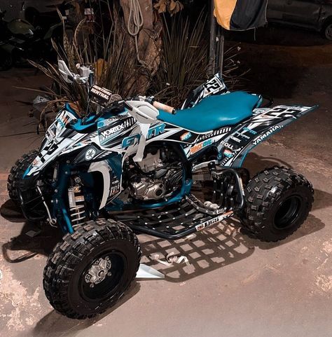 Racing Four Wheelers, Four Wheeler Aesthetic, Mudding Four Wheelers, Quad Bike Aesthetic, Quad Racing, Custom Dirt Bike, Atv Four Wheelers, Can Am Atv, Atv Motocross