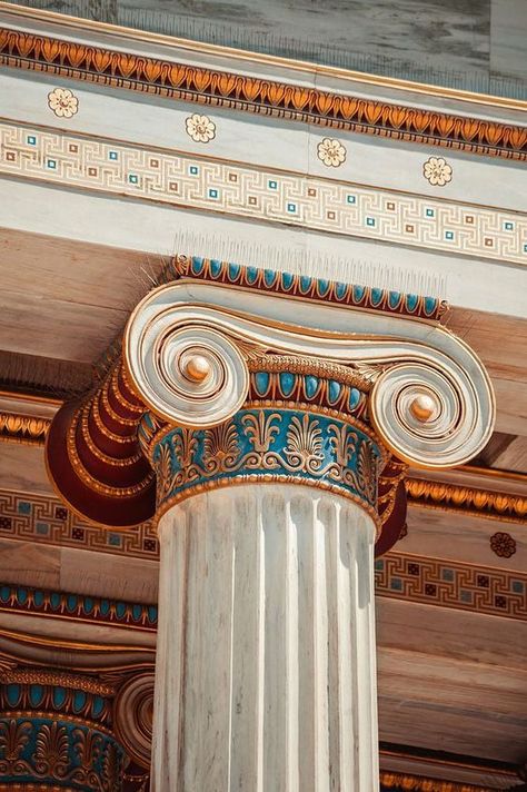 Ancient Greece Aesthetic, Greece Architecture, Ancient Roman Art, Greek Columns, Hellenistic Period, Empire Romain, Ancient Greek Architecture, Roman Architecture, Roman Art