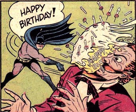 Happy Birthday from Batman retro vintage comic book pop art illustration Birthday Memes, Birthday Greetings Funny, Batman Stuff, Birthday Pins, Batman Birthday, Batman Funny, Pop Art Comic, Bd Comics, Happy Bday