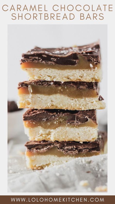 These shortbread bars were SO good!!! Easy to make and so addiciting! Millionaires Shortbread, Homemade Twix Bars, Vegan Dessert Bars, Salted Caramel Bars, Twix Bars, Caramel Shortbread, Millionaire Shortbread, Chocolate And Caramel, Homemade Snickers