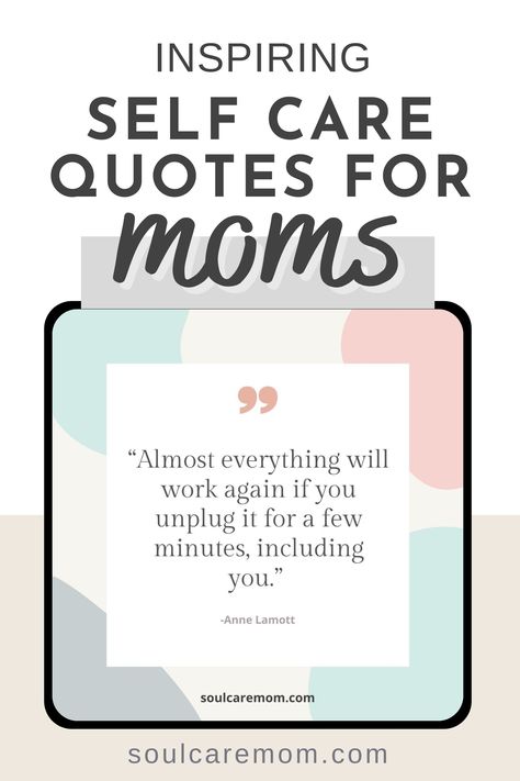 In need of some self care inspiration? Click to discover 23 self care quotes for moms to help you find some self care inspiration. Quotes For Moms, Working Mom Quotes, Inspirational Quotes For Moms, Ways To Destress, Self Care Quotes, Soothing Quotes, Amazing Woman, Learning To Let Go, Find Quotes