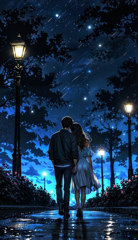 Couple In The Rain, Pink Couple, Aesthetic Profile Picture Cartoon Soft, Lovers Images, Instagram Profile Pic, Drawing Couple, Cute Love Photos, Letter Images, App Anime