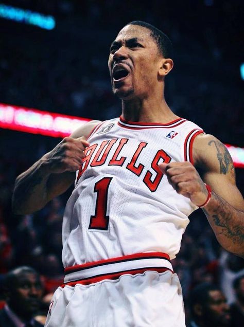 Derrick Rose. Derrick Rose Tattoo, Derrick Rose Pfp, Nba Wallpapers Derrick Rose, Derrick Rose Sticker, Derrick Rose Wallpapers, Derrick Rose Chicago Bulls, Rose Nba, Bulls Basketball, Nba Chicago Bulls