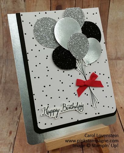 Birthday Card Craft, Seni Dan Kraf, Bday Cards, Happy Cards, Seni Origami, Seni Cat Air, Happy Birthday Balloons, God Jul, Birthday Cards Diy