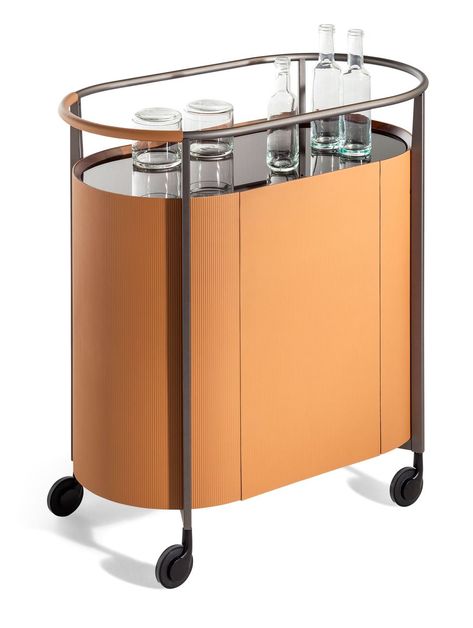 10 best bar carts - Elle Decor Winter 2022 Trolly Design, Server Table, Food Trolley, Bar Trolley, Hotel Lobby Design, Best Bar, Luxury Bar, Exhibition Stall, Interior Minimalista