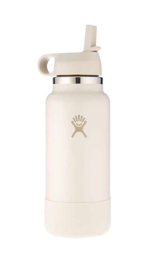 Creme Hydroflask, Trendy Water Bottles For School, Tan Hydroflask, Cream Hydroflask, Wishlist Items Aesthetic, Cute Water Bottles For School, Summer Hydroflask, Garrafa Aesthetic, Cute Water Bottles Aesthetic